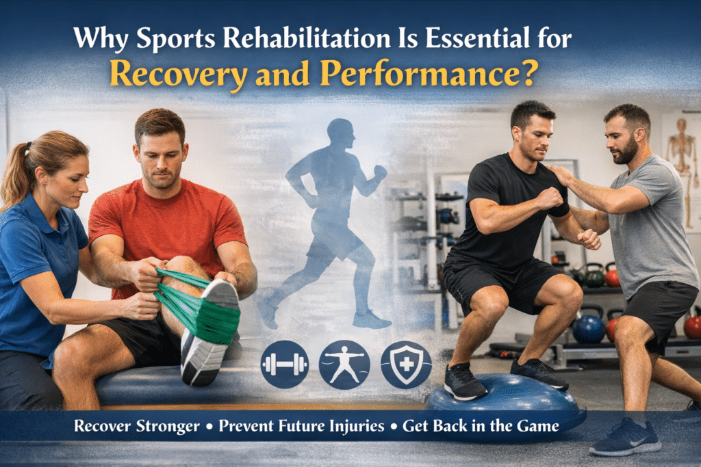 Why Sports Rehabilitation Is Essential for Recovery and Performance